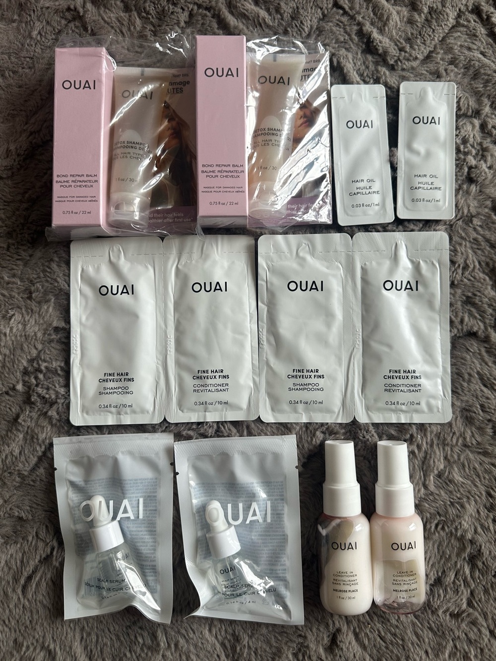 OUAI Haircare Travel Set